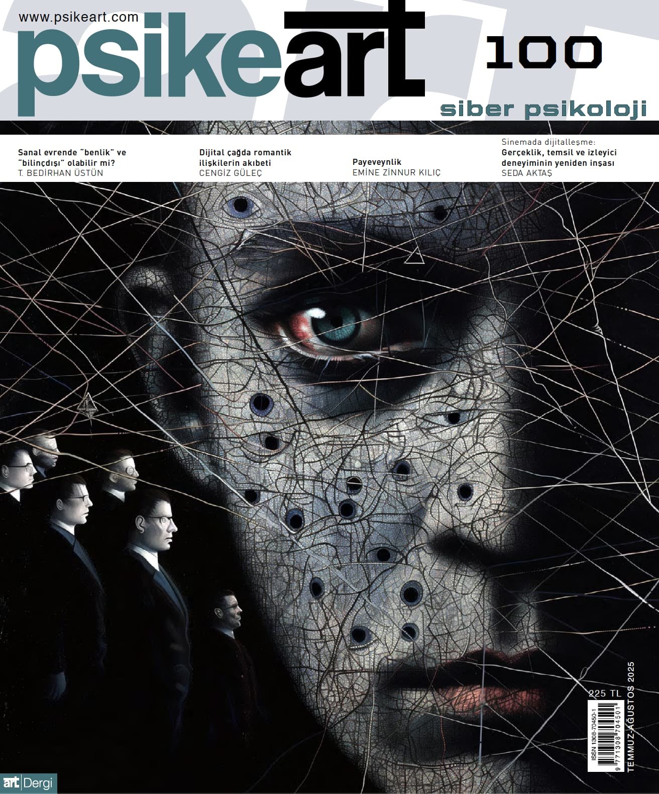 psikeart sayı 100 temmuz agustos 2025 siber psikoloji